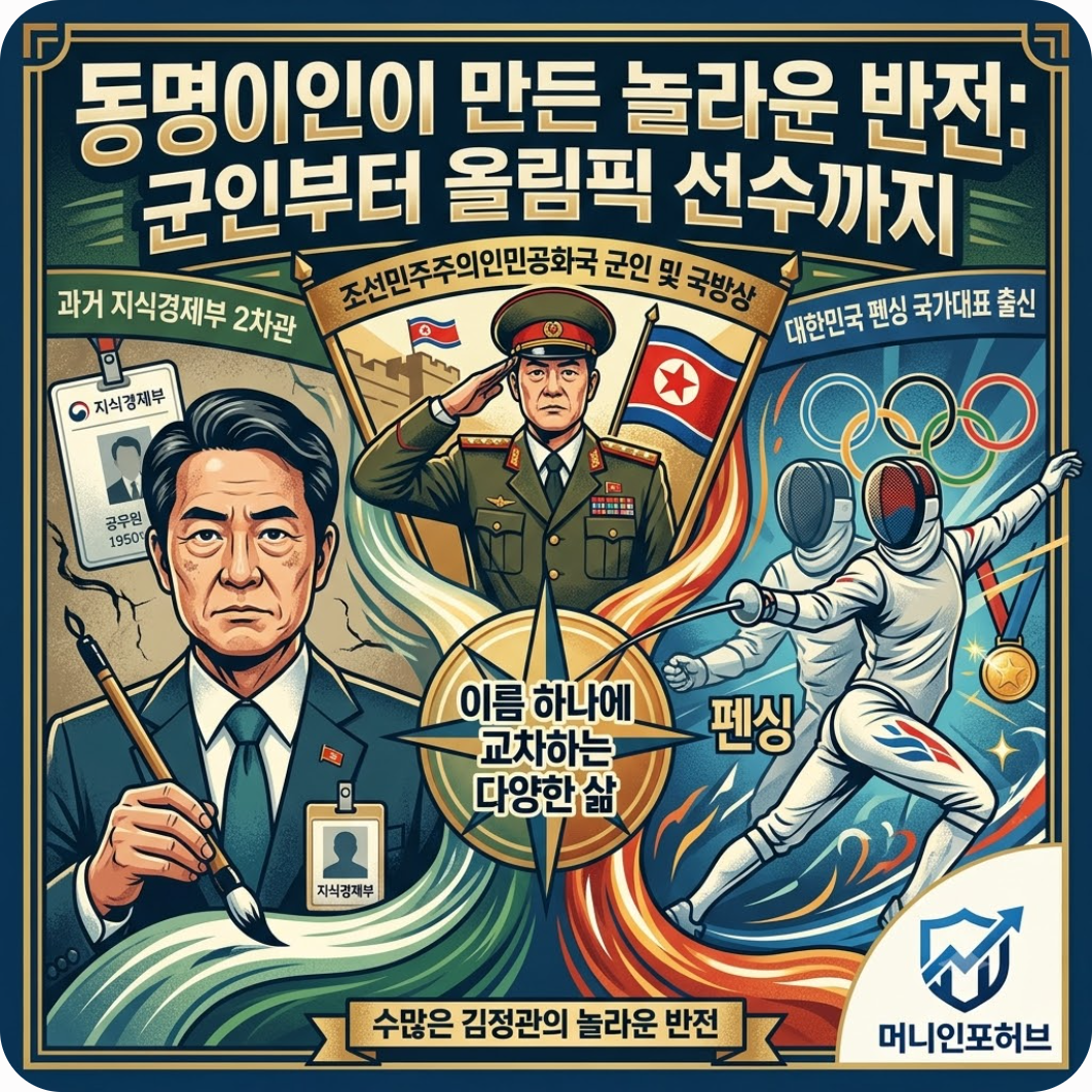 동명이인이 만든 놀라운 반전: 군인부터 올림픽 선수까지 — 알면 소름 돋는 김정관의 숨겨진 반전 이야기