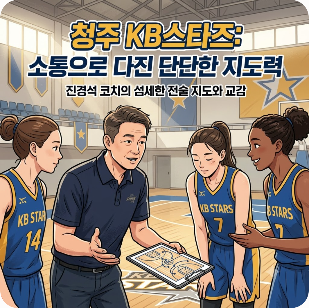 청주 KB스타즈에서 다진 탄탄한 지도력과 소통의 힘 — 청주 KB스타즈와 원주 DB 거친 베테랑, 삼성이 진경석 수석코치를 전격 영입한 이유