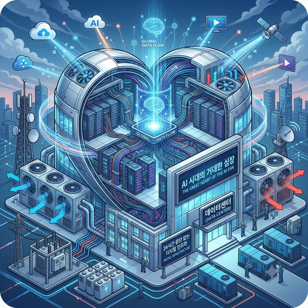 데이터센터란 무엇인가: AI 시대를 움직이는 거대한 심장 — AI 폭발 직전, 전 세계 돈이 데이터 센터로 쏠리는 결정적 이유