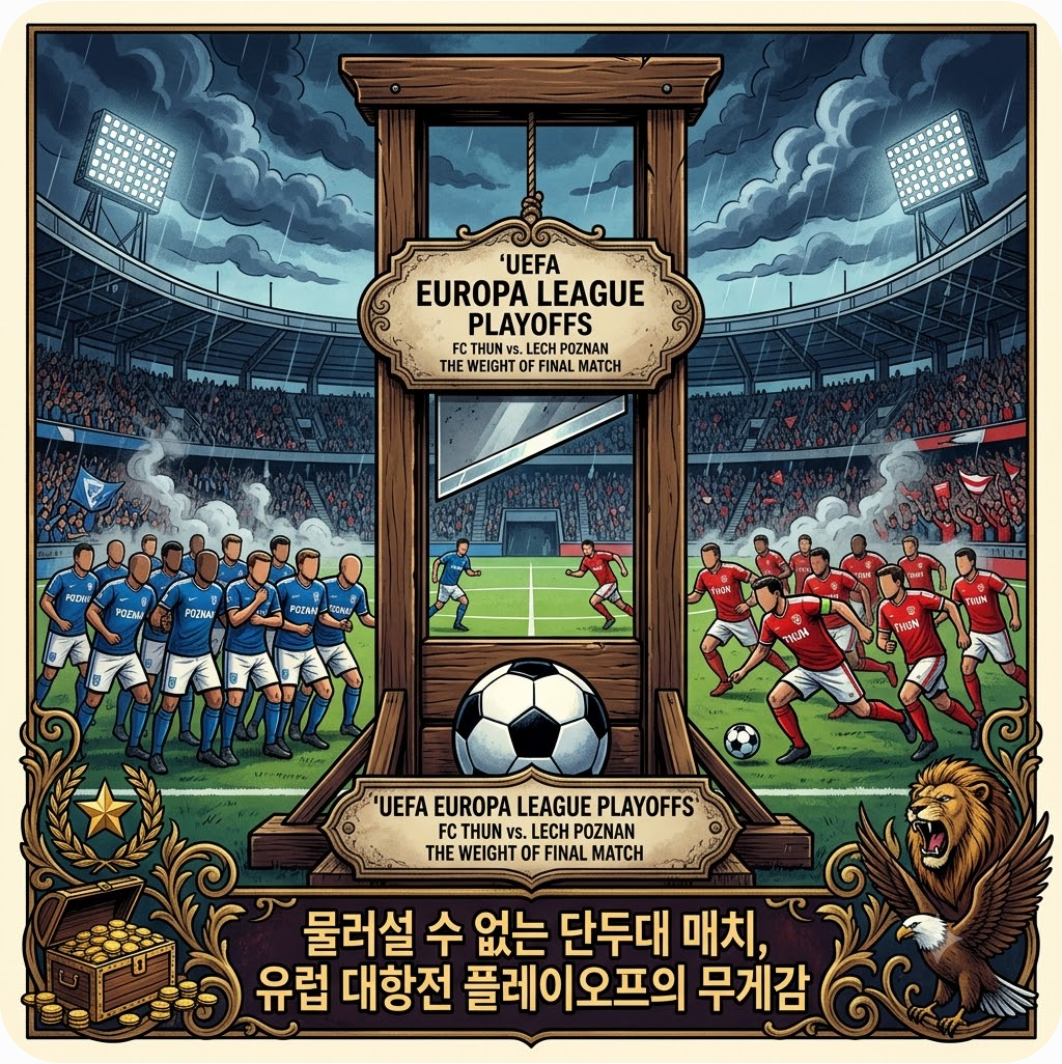 물러설 수 없는 단두대 매치, 유럽 대항전 플레이오프의 무게감 — 본선 티켓을 건 혈투! FC 툰 vs 레흐 포즈난, 그라운드를 뒤흔든 명승부의 결정적 순간