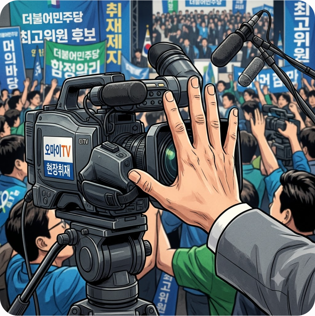 현장에서 무슨 일이 있었나: '취재방해' 논란의 전말 — 취재방해" 논란에 최민희가 오마이뉴스 기자에게 건넨 뜻밖의 한마디