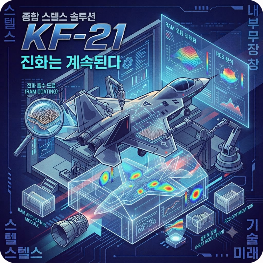 도료와 형상 개량, 종합 스텔스 솔루션 구축 — KF-21 드디어 진짜 스텔스기로? 내부무장창 탑재 진화 소식 총정리