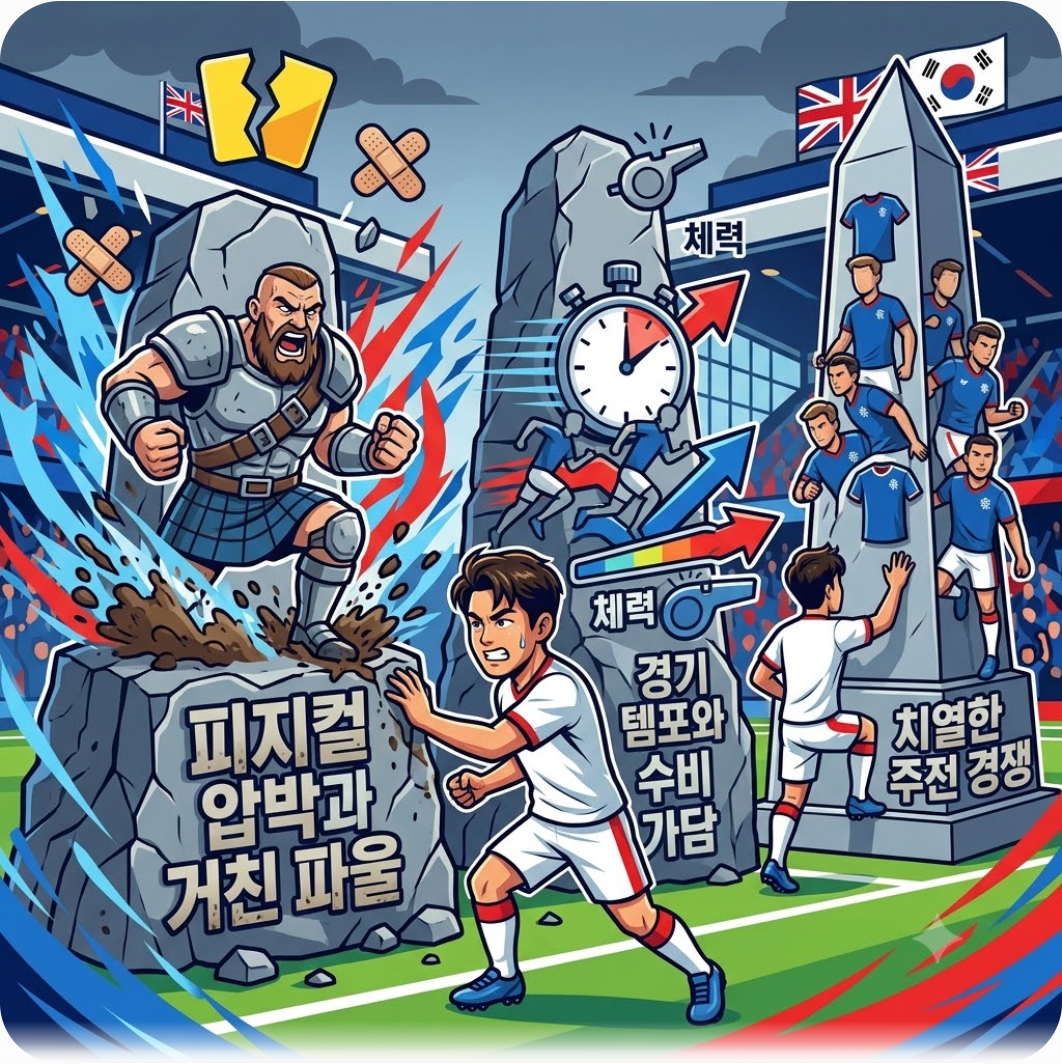 스코틀랜드 무대 안착을 위한 세 가지 도전 과제 — 스코틀랜드 명문 레인저스가 거액 베팅한 특급 유망주 김민수, 창의적 측면 공격의 구원투수 될까