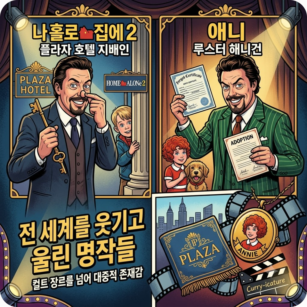 전 세계를 웃기고 울린 명작들: ‘나홀로 집에 2’부터 ‘그것’까지 — 나홀로 집에 호텔 지배인부터 록키 호러까지, 전설의 배우 팀 커리 향년 80세로 별세