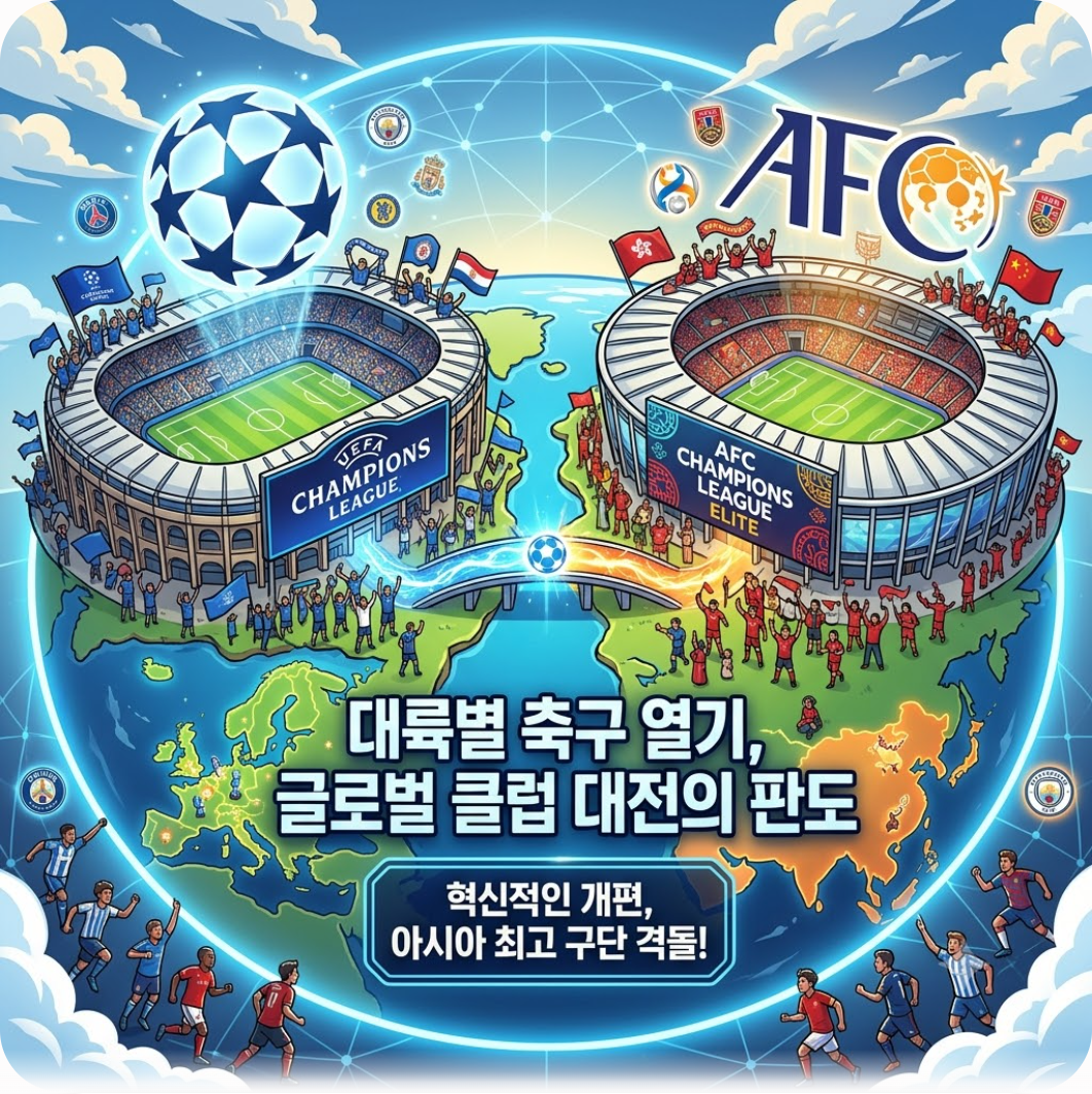 대륙별 축구 열기와 글로벌 클럽 대전의 판도 — 이번 시즌 Champions League 우승 트로피의 주인이 바뀔 수밖에 없는 결정적 이유