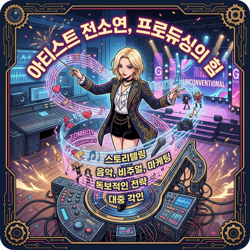 아티스트 전소연이 보여주는 프로듀싱의 힘 — 전소연 진짜 큐브 퇴사일까? 모두를 낚아버린 파격 선언의 진짜 정체