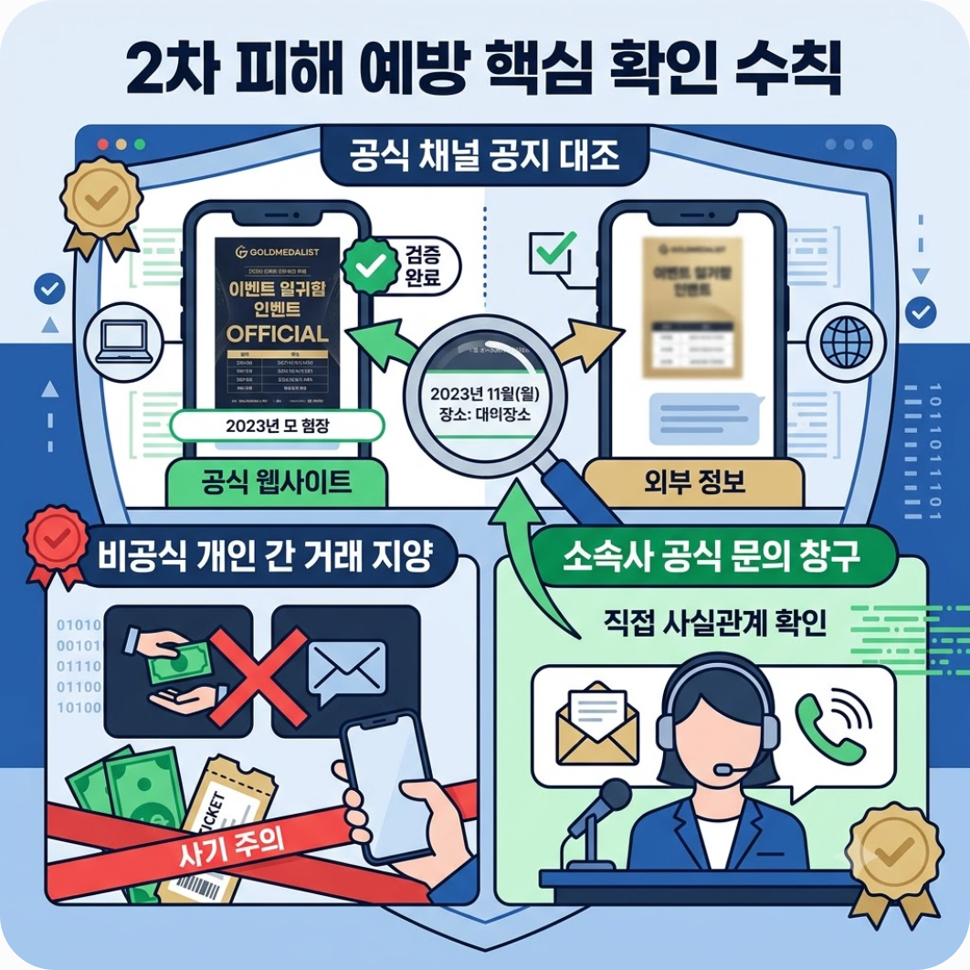 2차 피해 예방을 위한 핵심 확인 수칙 — 1년 4개월 만에 돌아온 김수현, 팬미팅 앞두고 터진 사칭 사기 실체