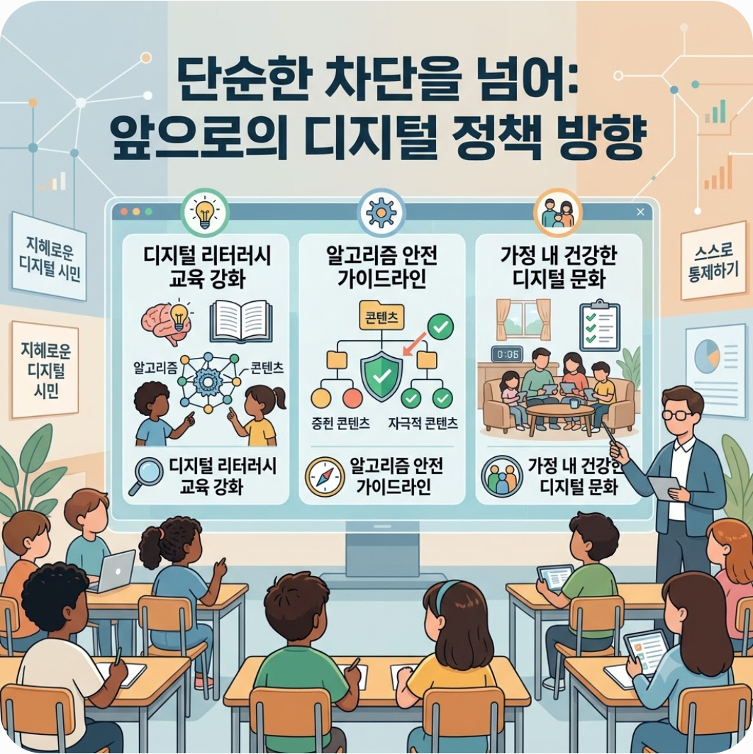 단순한 차단을 넘어: 앞으로의 디지털 정책 방향 — 글로벌 SNS 셧다운제에도 뚫려버린 규제: 10대들이 트위치와 틱톡을 끝내 사수한 비결