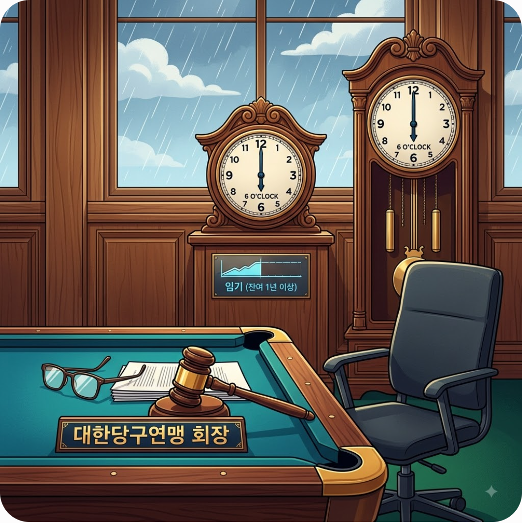 임기 절반이나 남았는데… 서수길 SOOP 회장이 당구연맹을 전격 사임한 진짜 배경