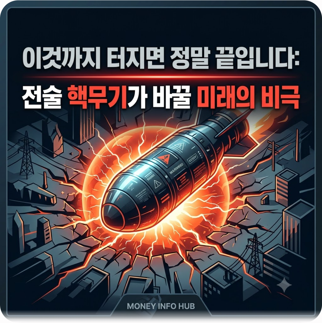 이것까지 터지면 정말 끝입니다: 전술 핵무기가 바꿀 미래의 비극