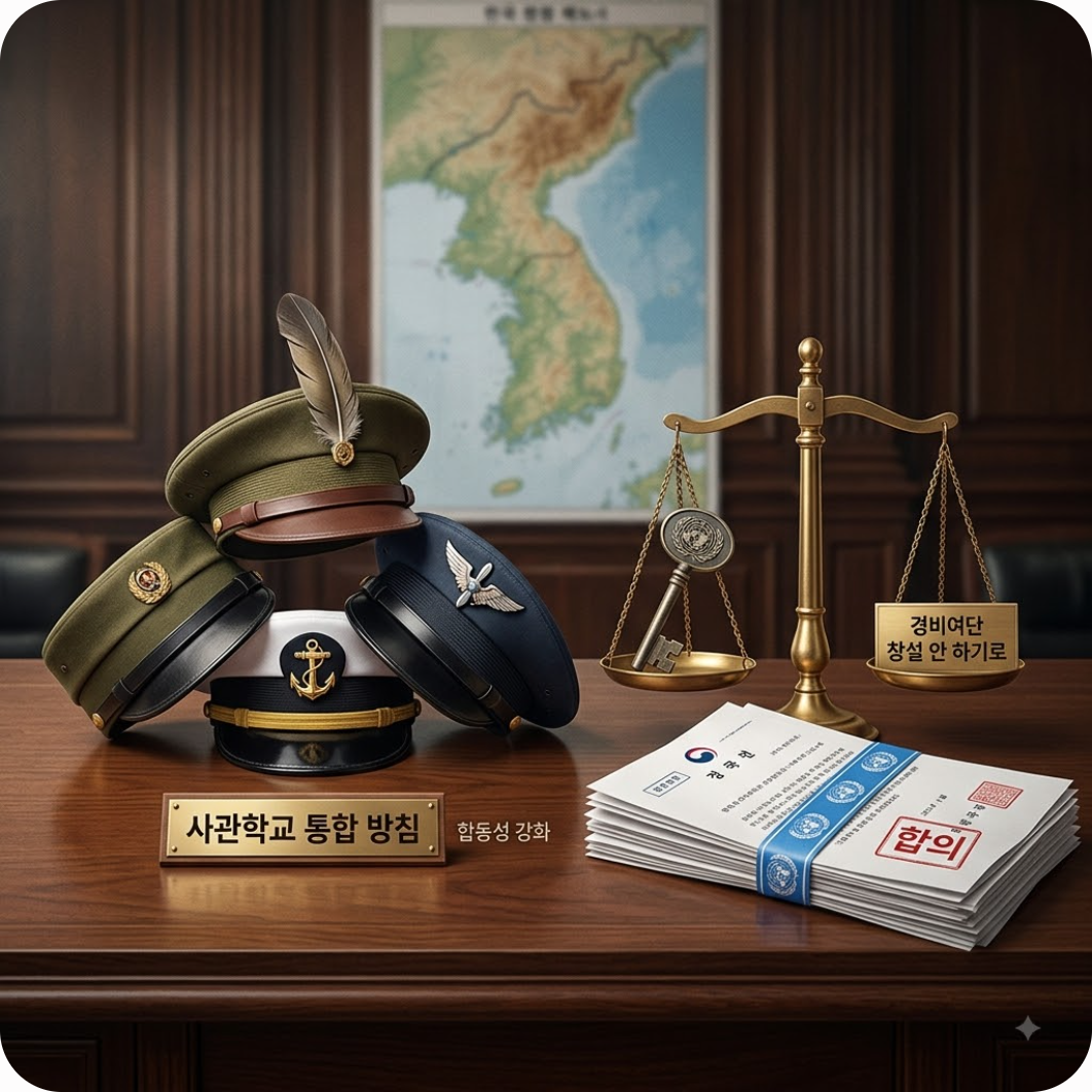 사관학교 결국 하나로 통합되나? 안규백의 파격 선언과 유엔사 경비여단 무산의 전말