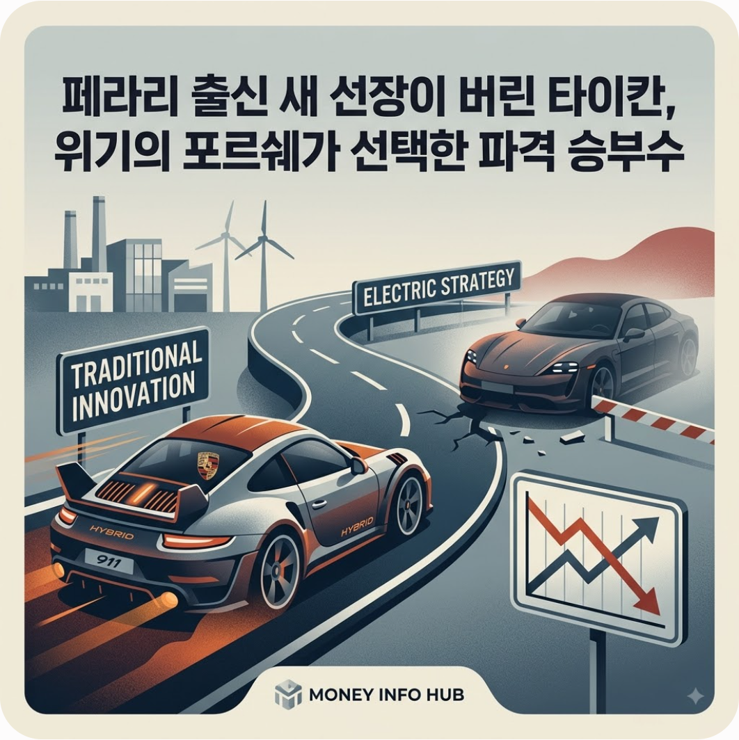 페라리 출신 새 선장이 버린 타이칸, 위기의 포르쉐가 선택한 파격 승부수