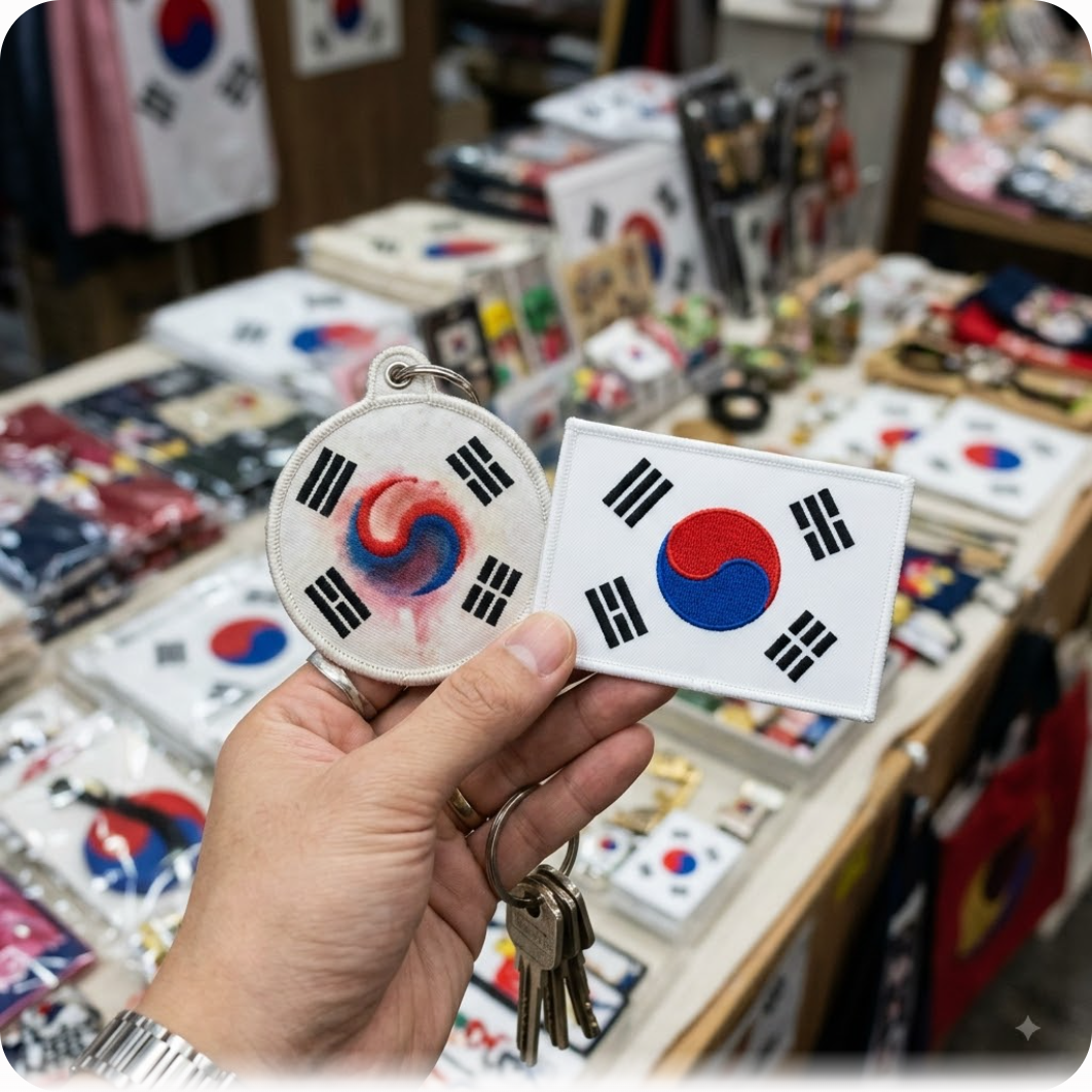건곤감리가 5개? 버젓이 팔리는 엉터리 태극기 상품에 서경덕 교수가 분노한 이유