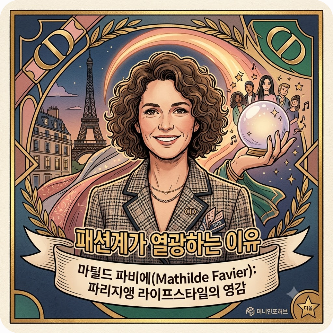 패션계가 마틸드 파비에(Mathilde Favier)의 파리지앵 라이프스타일에 열광하는 이유