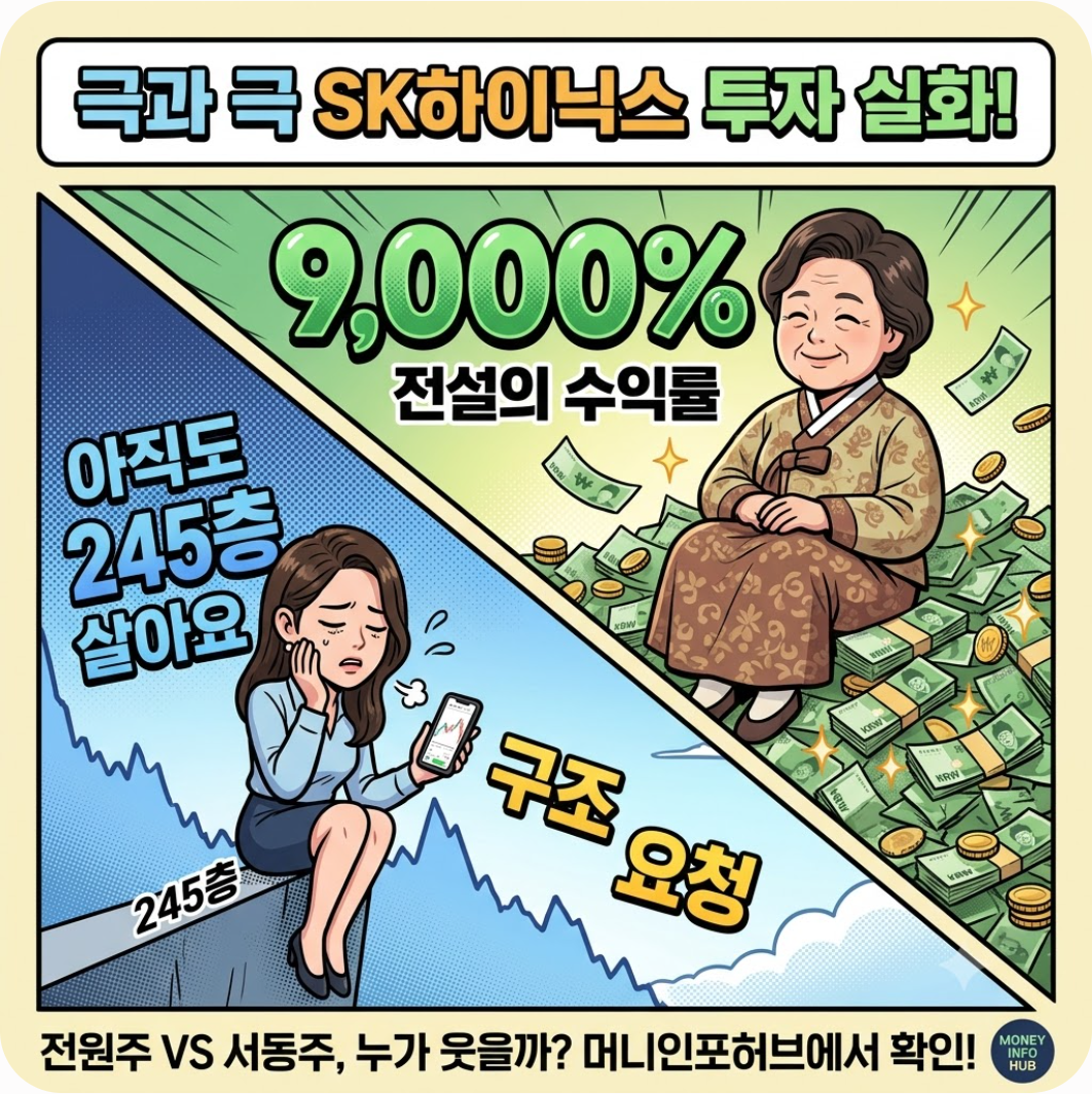 245층에 갇힌 서동주 vs 9000% 대박 전원주, 최태원도 매수한 SK하이닉스 지금 올라탈까?