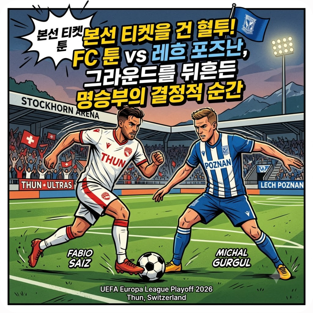 본선 티켓을 건 혈투! FC 툰 vs 레흐 포즈난, 그라운드를 뒤흔든 명승부의 결정적 순간