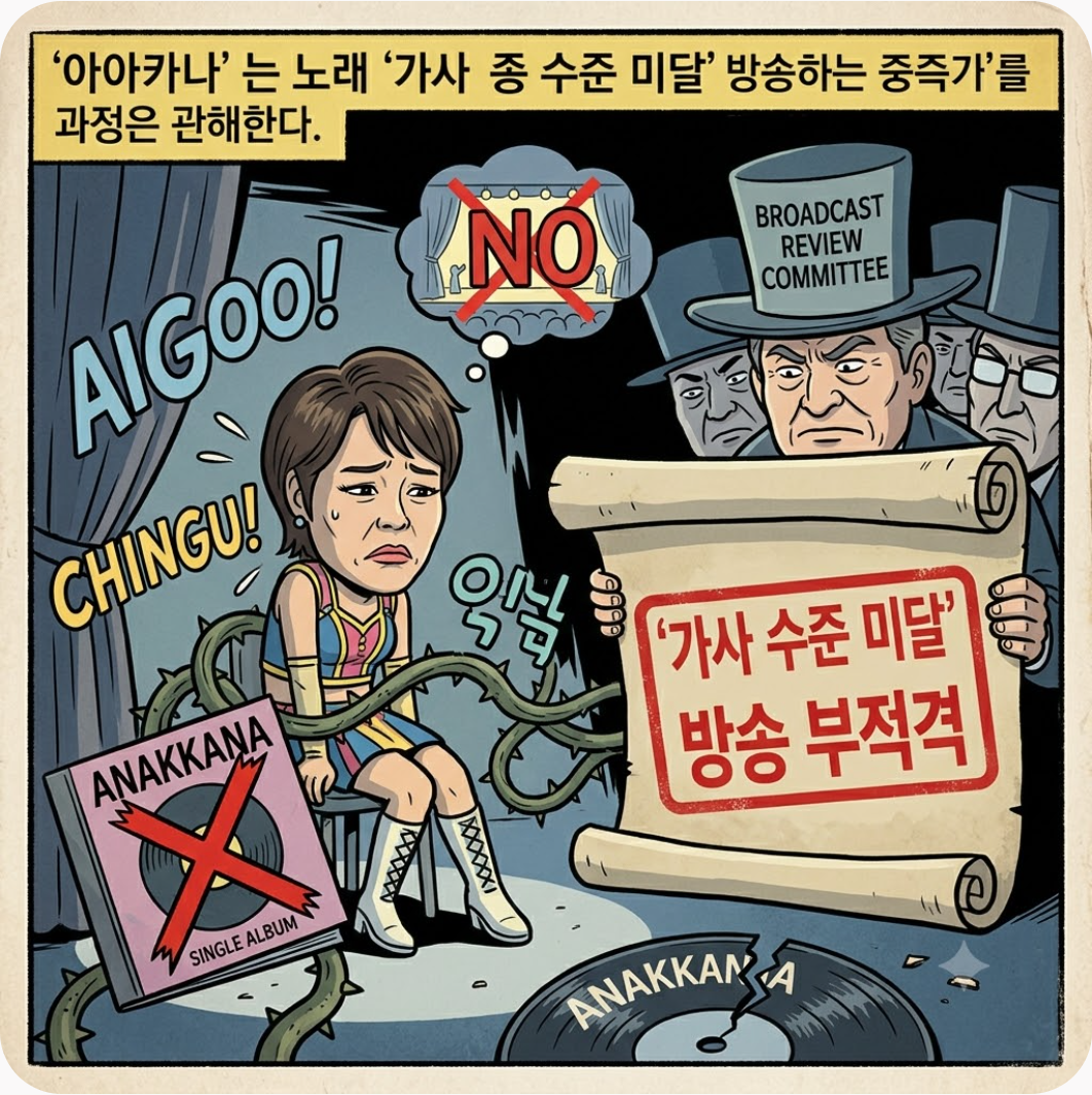 방송 부적격 판정, '수준 미달'이라는 가혹한 꼬리표 — 수준 미달 방송 금지 설움 끝, 조혜련 아나까나 20년 만의 통쾌한 반전 한풀이 성공기