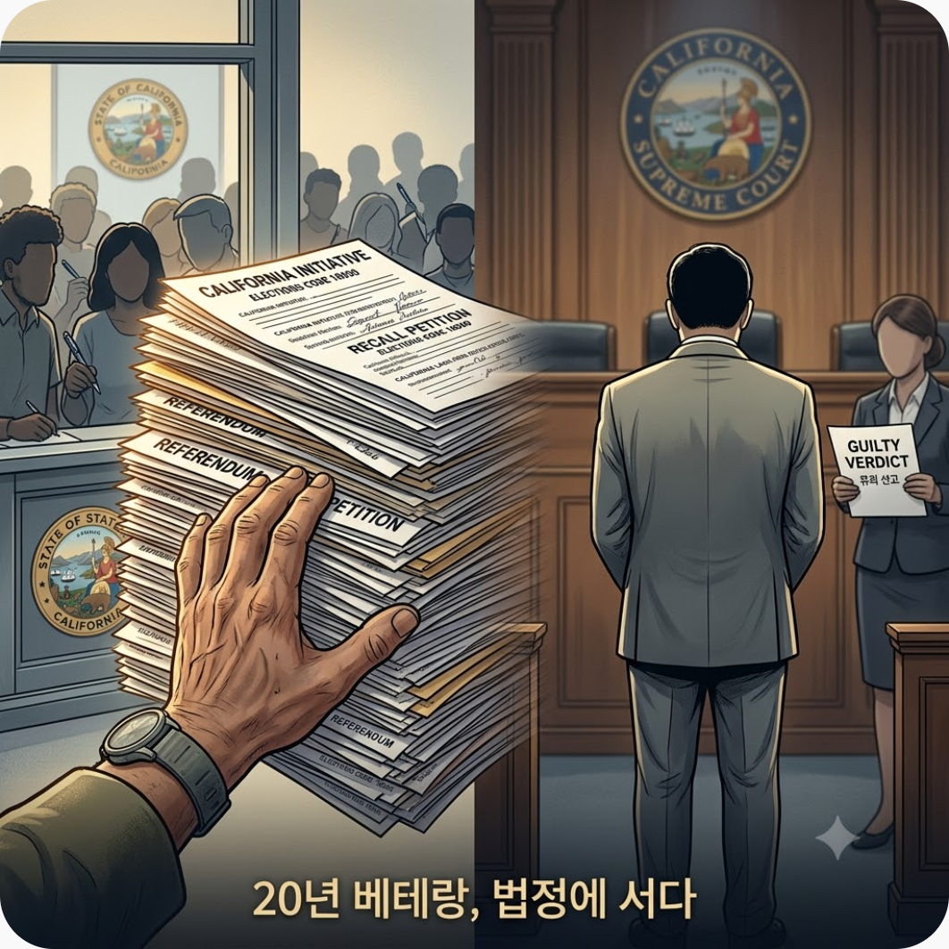 20년 경력의 베테랑 서명 수집가, 법정에 서다 — 노숙자에게 현금 쥐여주고 투표용지 조작? 20년 베테랑의 충격적인 결말