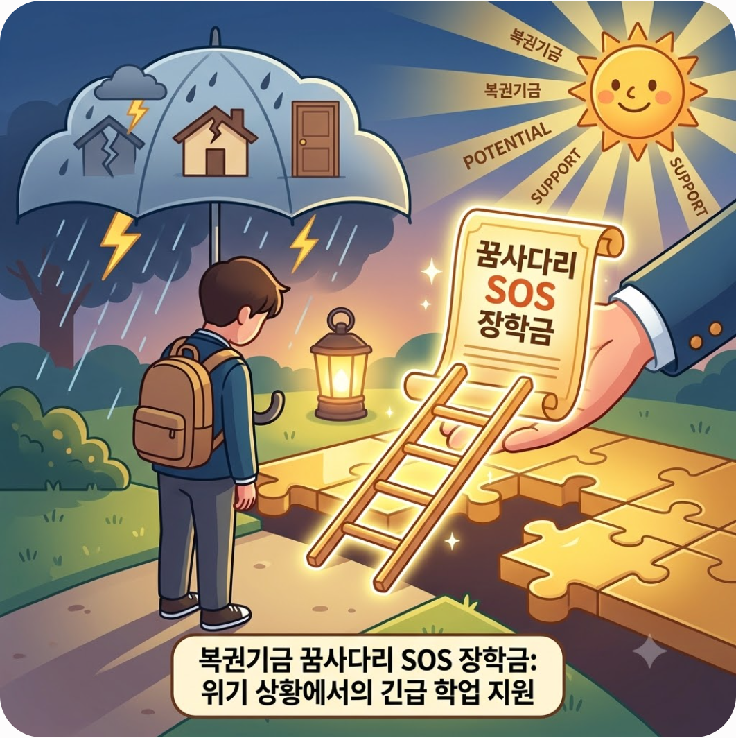 2026 복권기금 꿈사다리 SOS 장학금이란? — 놓치면 후회하는 2026 복권기금 꿈사다리 SOS 장학금 신청 기간과 학교 추천 완벽 가이드