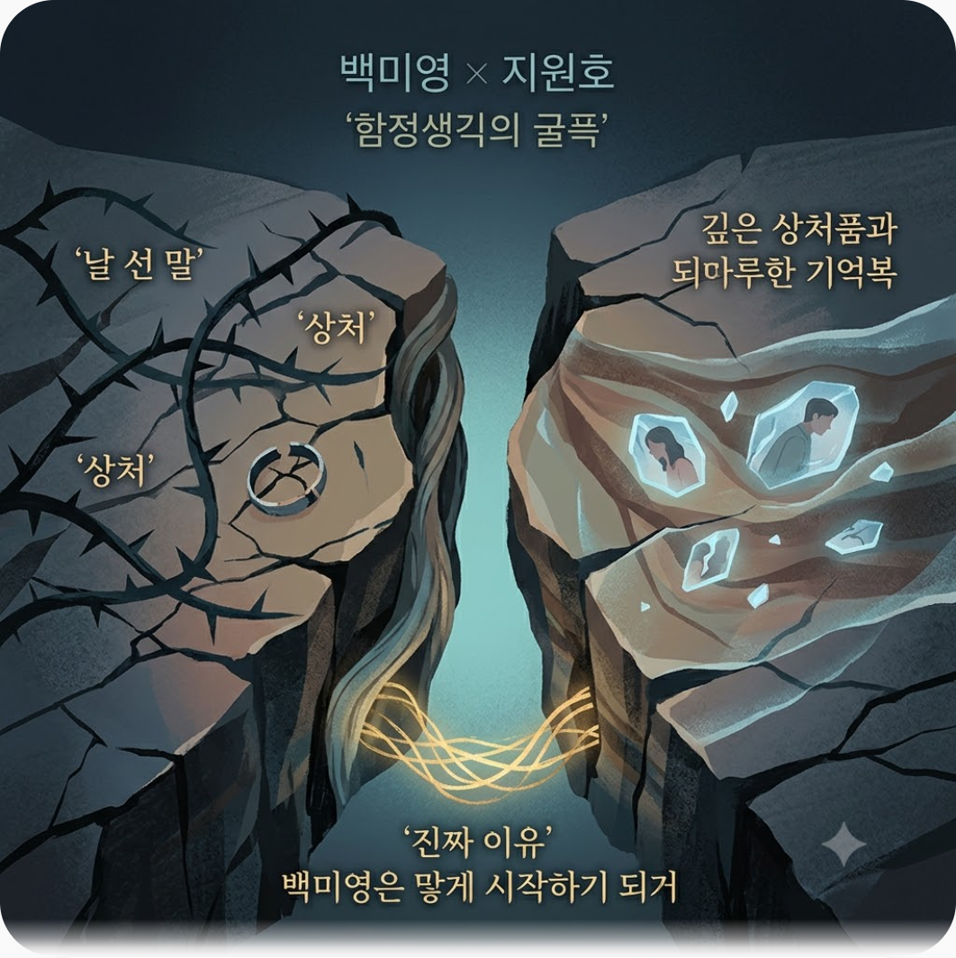 엇갈린 감정의 골, 마침내 수면 위로 드러난 비극 — 내가 남편을 죽일 뻔했다니… 충격적 진실에 바닥에 주저앉아 오열한 이민정