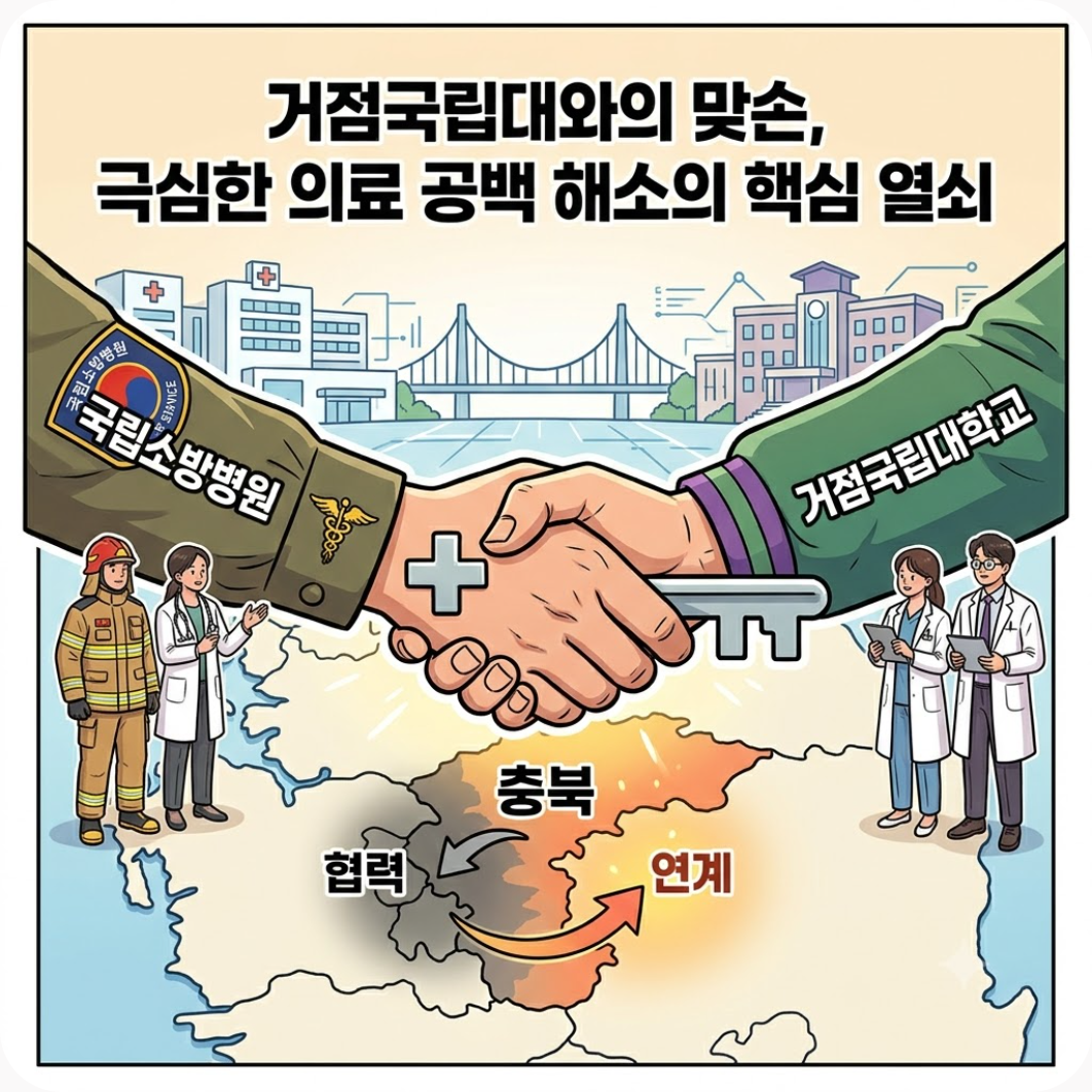 거점국립대와의 맞손, 극심한 의료 공백 해소의 핵심 열쇠 — 서명옥 의원이 직접 찾은 국립소방병원 건립 현장, 거점국립대 연계로 의료 공백 채울 수 있을까?
