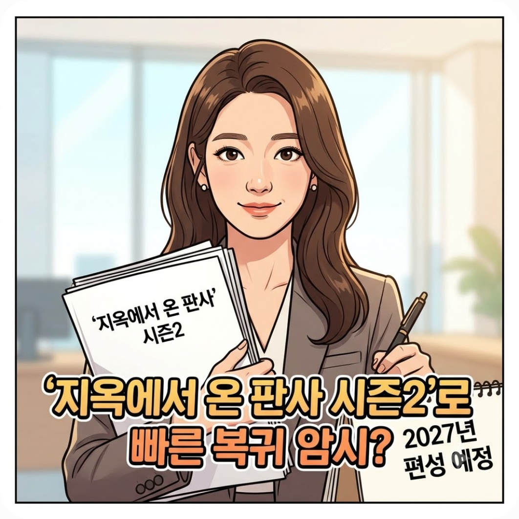 '지옥에서 온 판사 시즌2'로 빠른 복귀 암시? — 가을 둘째 출산 앞둔 박신혜, 단발머리 추억 소환하며 빠른 복귀 암시한 진짜 이유