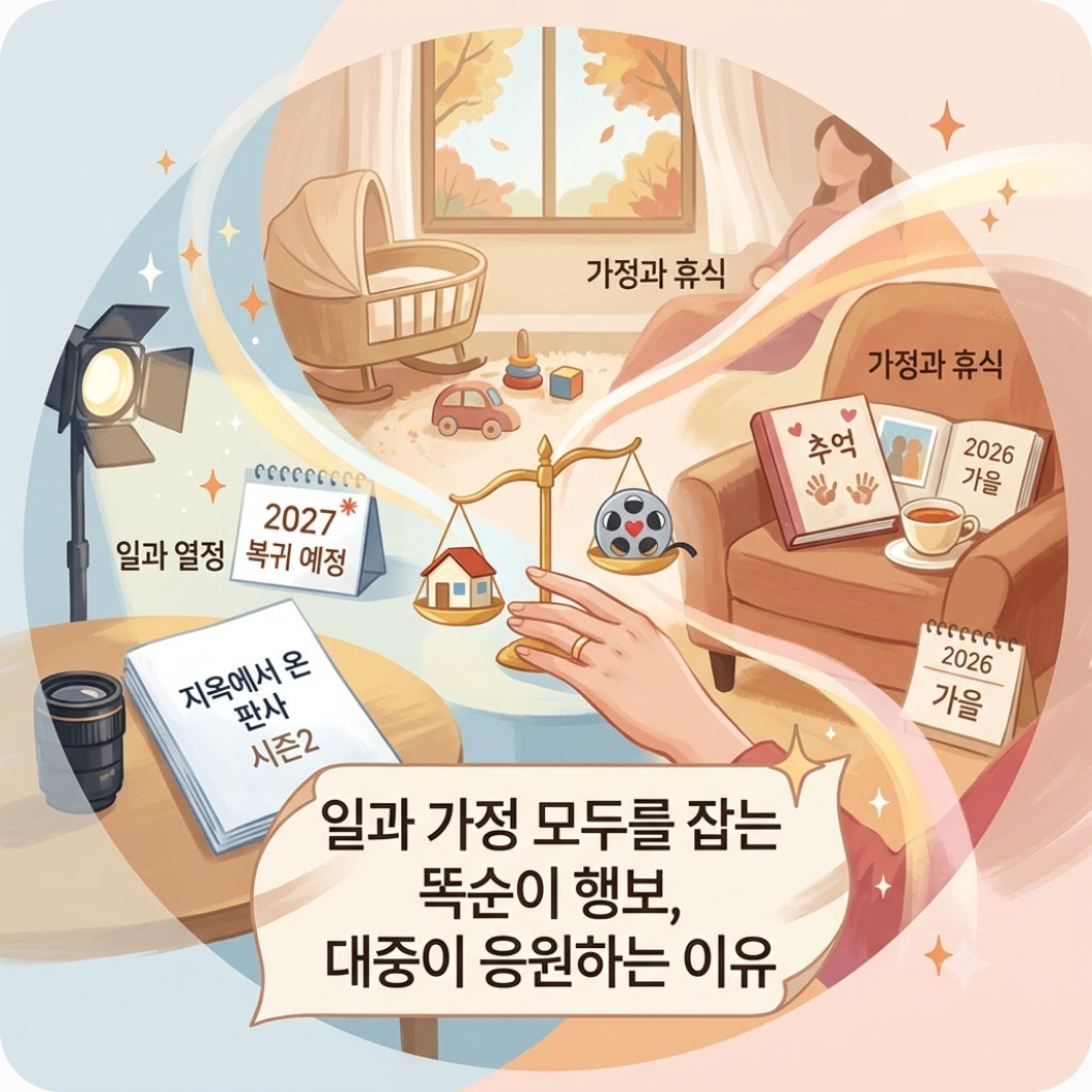 일과 가정 모두를 잡는 똑순이 행보, 대중이 응원하는 이유 — 가을 둘째 출산 앞둔 박신혜, 단발머리 추억 소환하며 빠른 복귀 암시한 진짜 이유