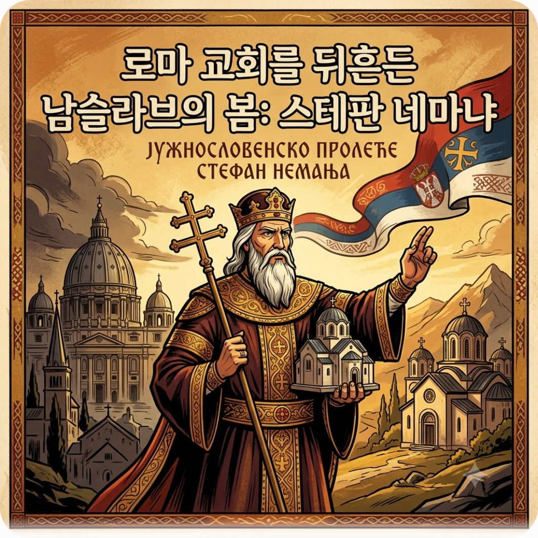 로마 교회마저 뒤흔든 남슬라브의 봄, 스테판 네마냐와 세르비아 민족주의의 결정적 기원