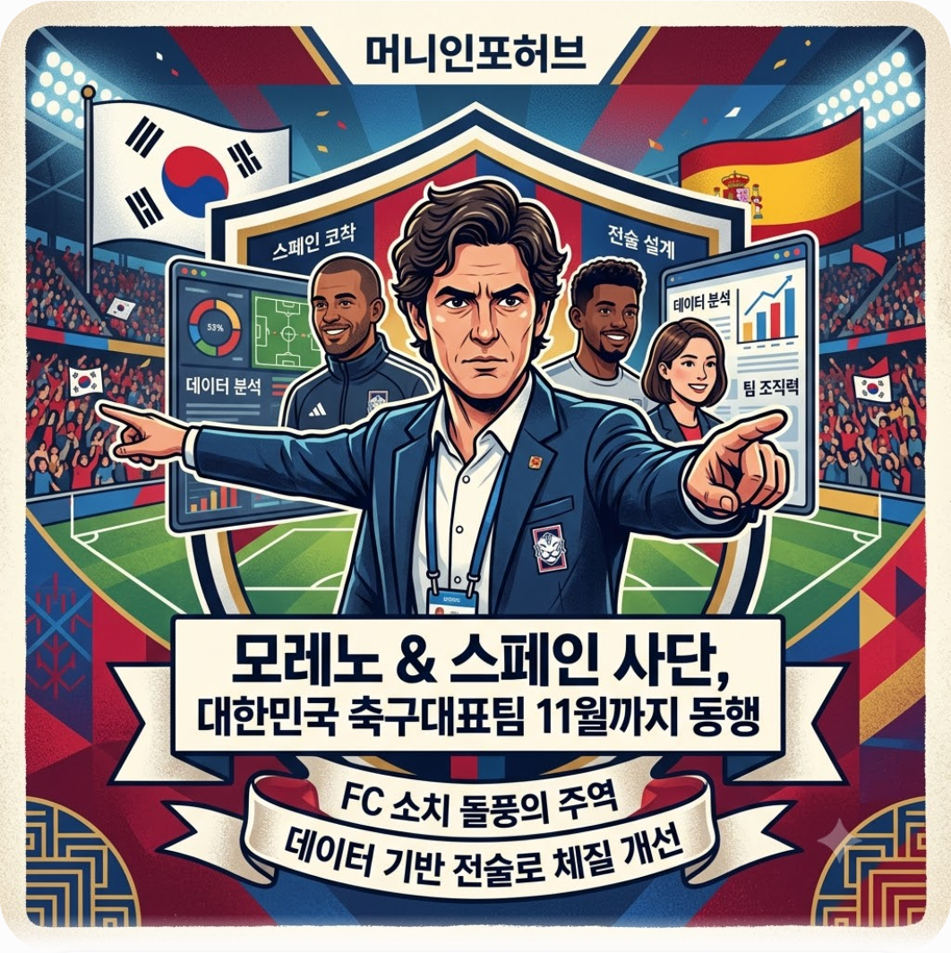 FC온라인 국대 지휘봉 잡은 소치 돌풍의 주역 모레노, 스페인 사단과 11월까지 동행하는 이유