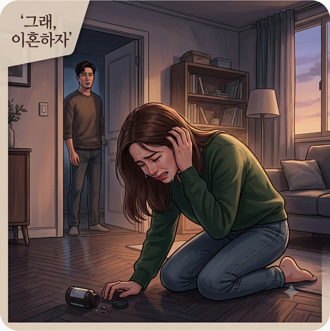 내가 남편을 죽일 뻔했다니… 충격적 진실에 바닥에 주저앉아 오열한 이민정